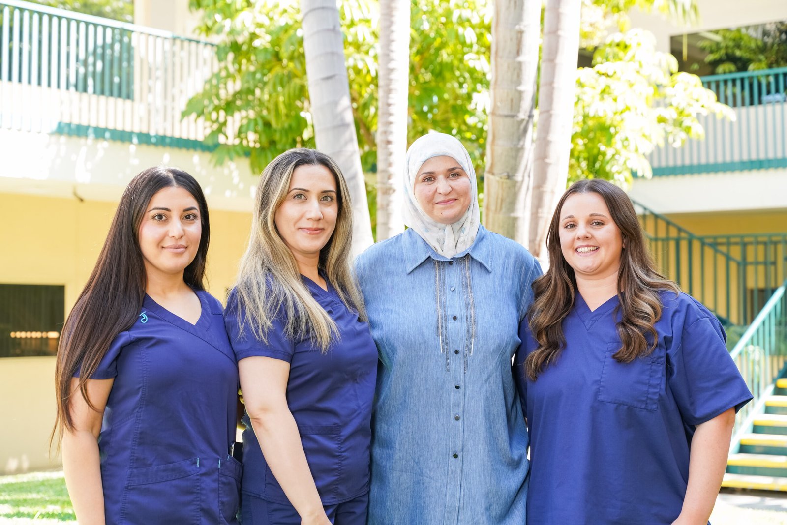 Medicare-certified multispecialty surgical center team photo